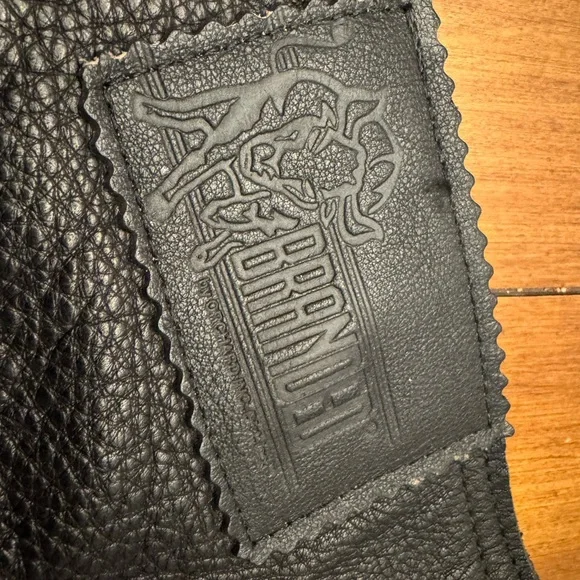 Women’s Black Leather Chaps - Picture 15 of 16